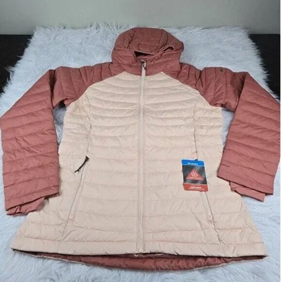 NEW! Columbia Women's White Out II Puffer Jacket! M  Omni Heat  Insulated  Hood - Picture 3 of 5